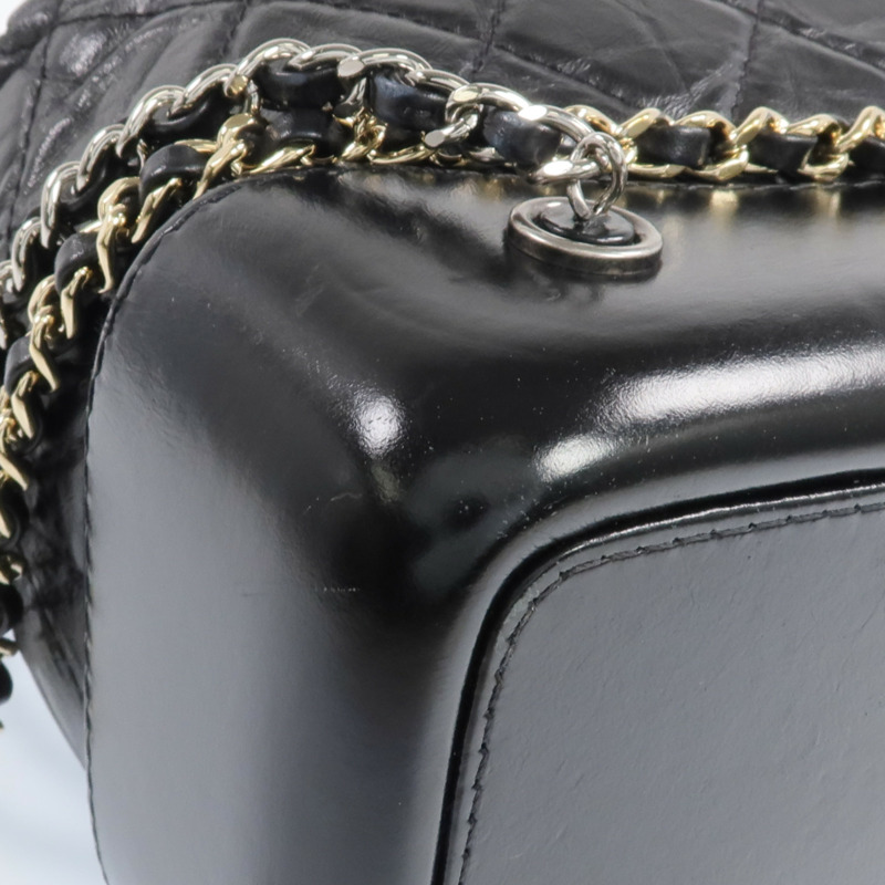 CHANEL 牛皮皮革Gabrielle Backpack背包-13