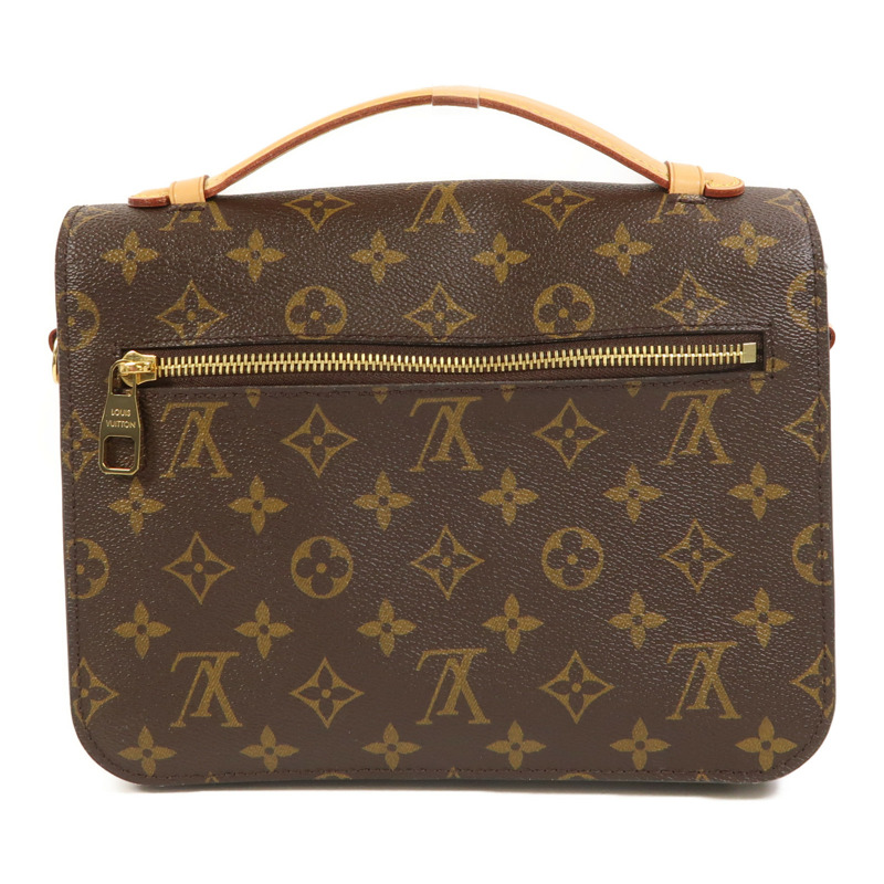 LOUIS VUITTON Monogram Pochette Metis MM金扣手挽肩背兩用袋-1