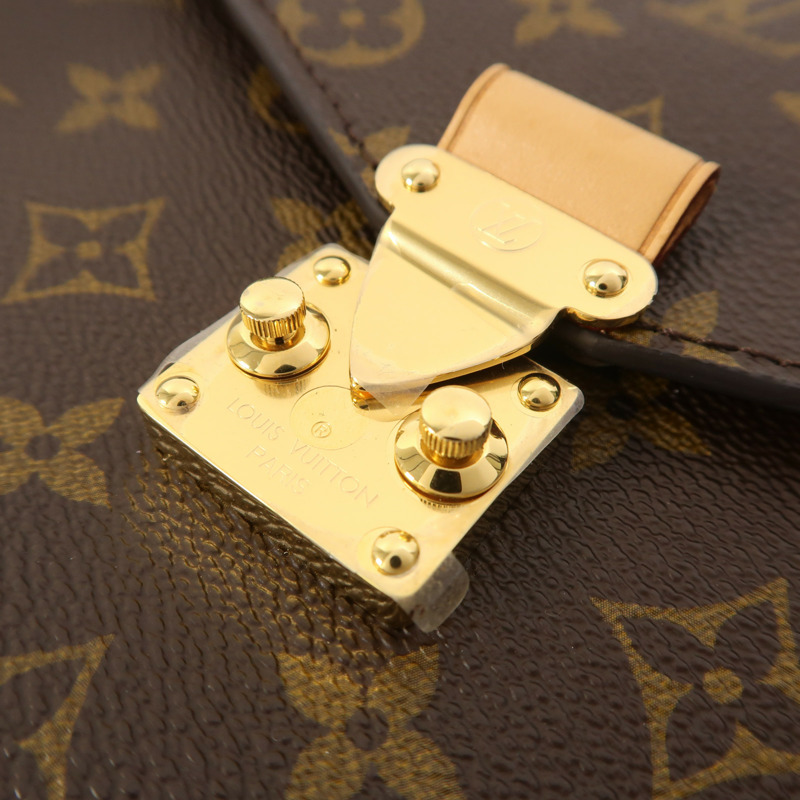LOUIS VUITTON Monogram Pochette Metis MM金扣手挽肩背兩用袋-8