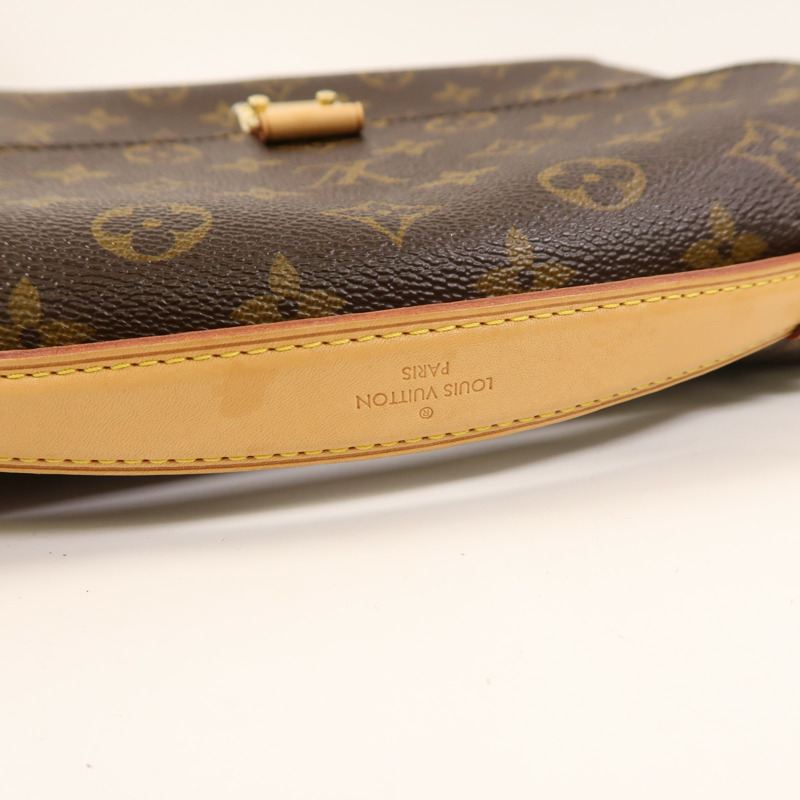 LOUIS VUITTON Monogram Pochette Metis MM金扣手挽肩背兩用袋-15