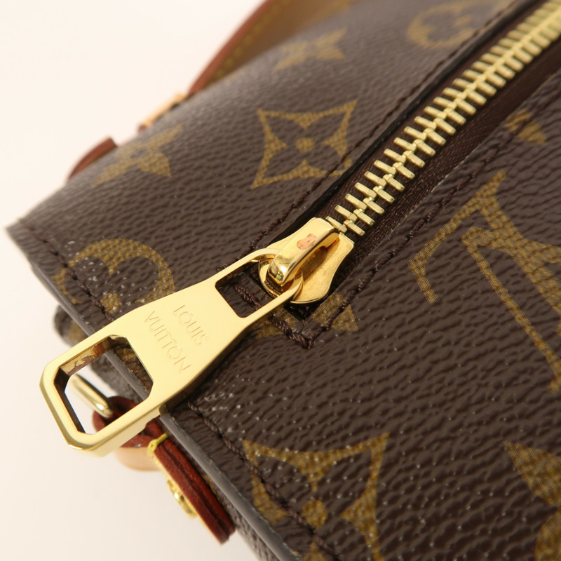 LOUIS VUITTON Monogram Pochette Metis MM金扣手挽肩背兩用袋-17