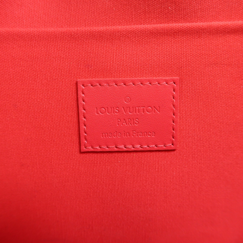 LOUIS VUITTON Monogram Vernis Pochette金扣鏈帶肩背袋-5