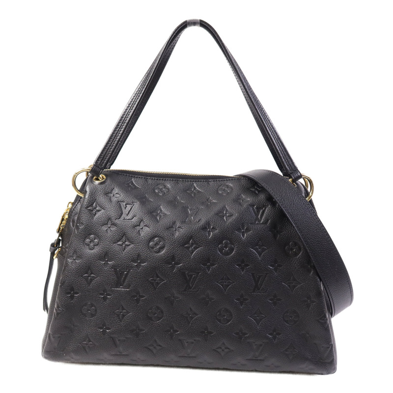 LOUIS VUITTON Monogram Empreinte Ponthieu MM金扣手挽肩背兩用袋-0