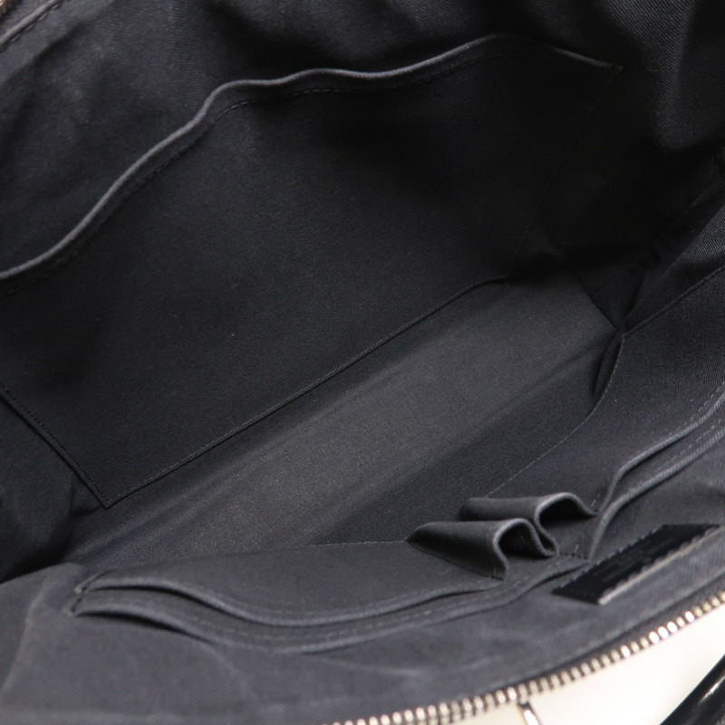 LOUIS VUITTON Damier Graphite Porte Document Jour Business Bag銀扣手挽袋-4