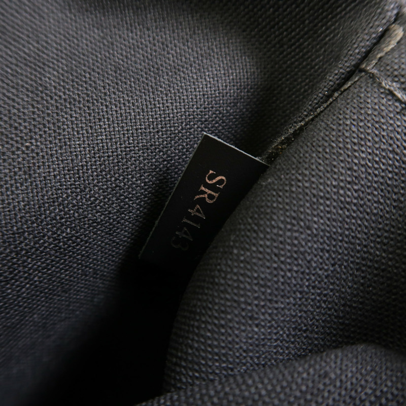 LOUIS VUITTON Damier Graphite Porte Document Jour Business Bag銀扣手挽袋-6