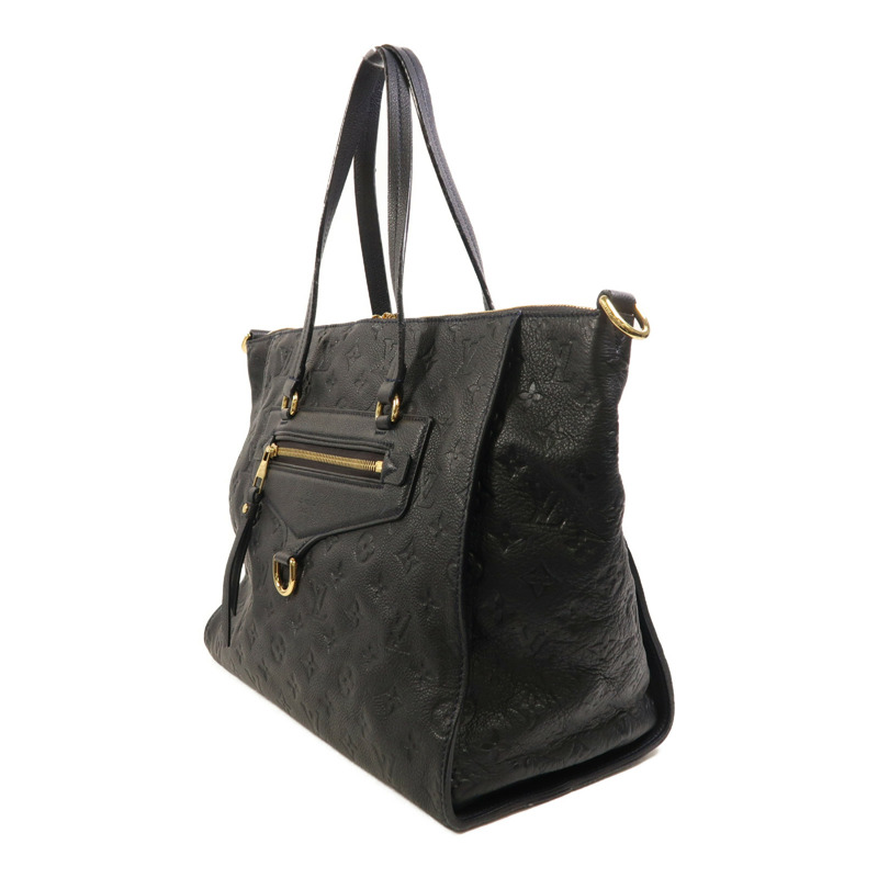 LOUIS VUITTON Monogram Empreinte Lumineuse PM金扣肩背袋-2