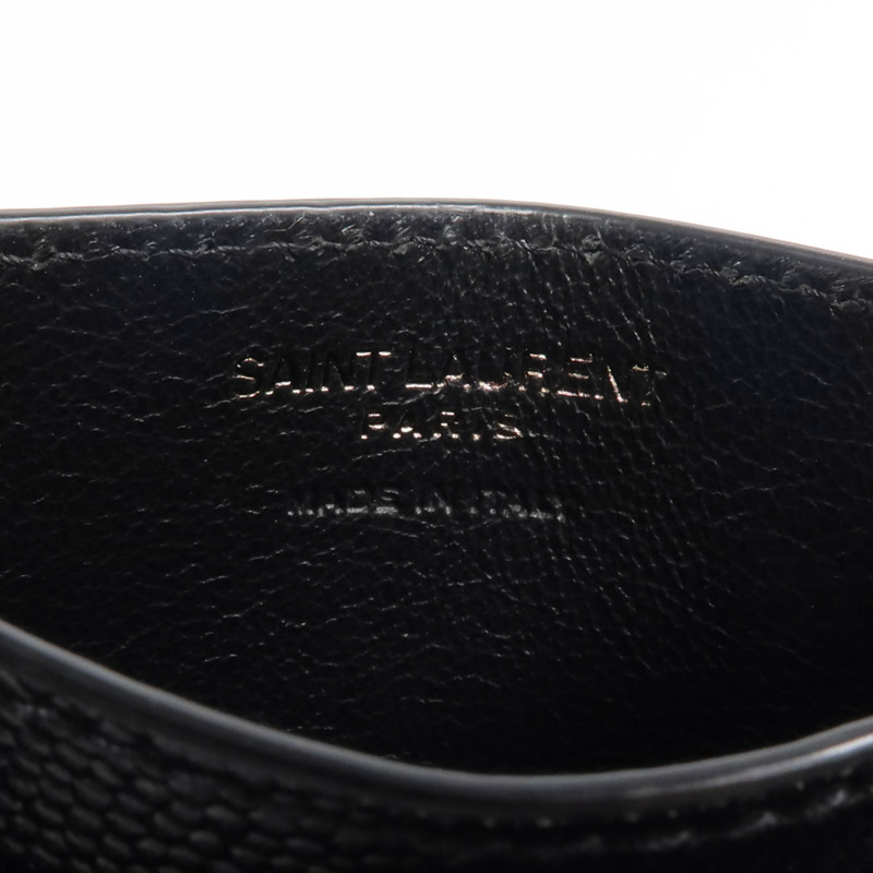 YVES SAINT LAURENT 牛皮皮革Card Case卡片套-6