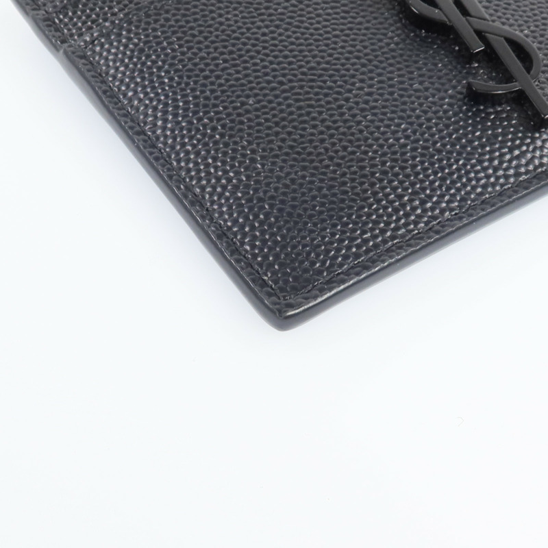 YVES SAINT LAURENT 牛皮皮革Card Case卡片套-12