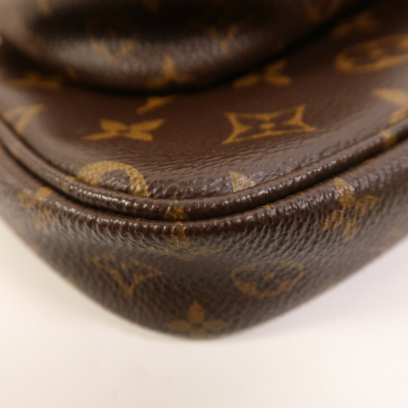 LOUIS VUITTON Monogram Multi Pochette Accessoires金扣肩背袋-10