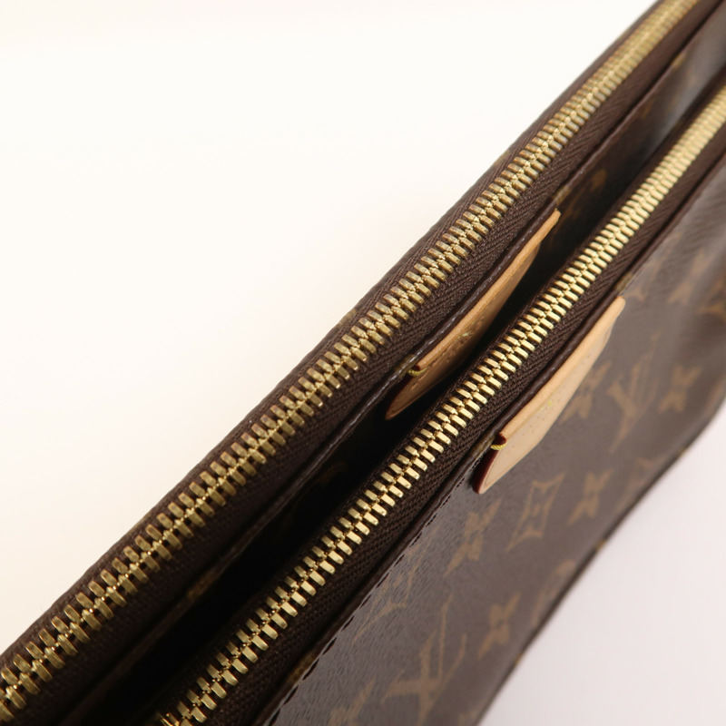 LOUIS VUITTON Monogram Multi Pochette Accessoires金扣肩背袋-13