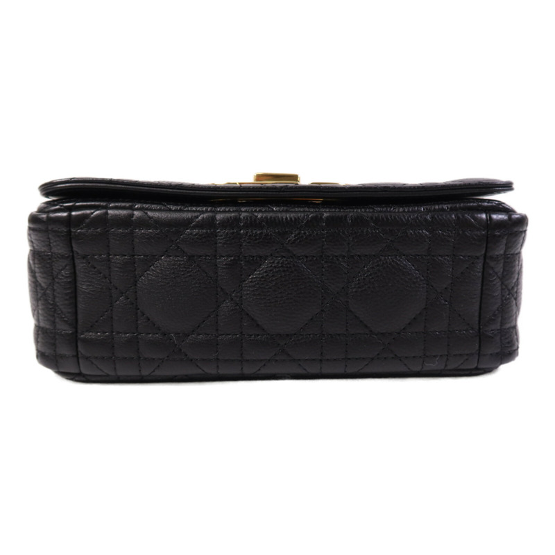 Dior 牛皮皮革Small Caro Bag金扣鏈帶肩背袋-3