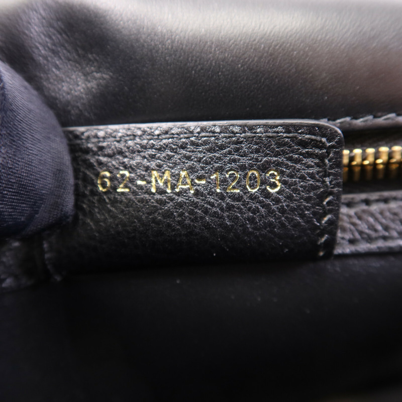 Dior 牛皮皮革Small Caro Bag金扣鏈帶肩背袋-7