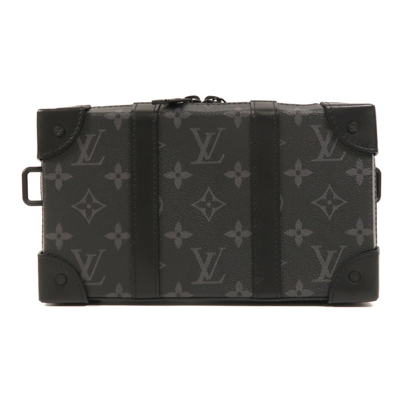 LOUIS VUITTON Monogram Eclipse Soft Trunk Wallet肩背袋-1