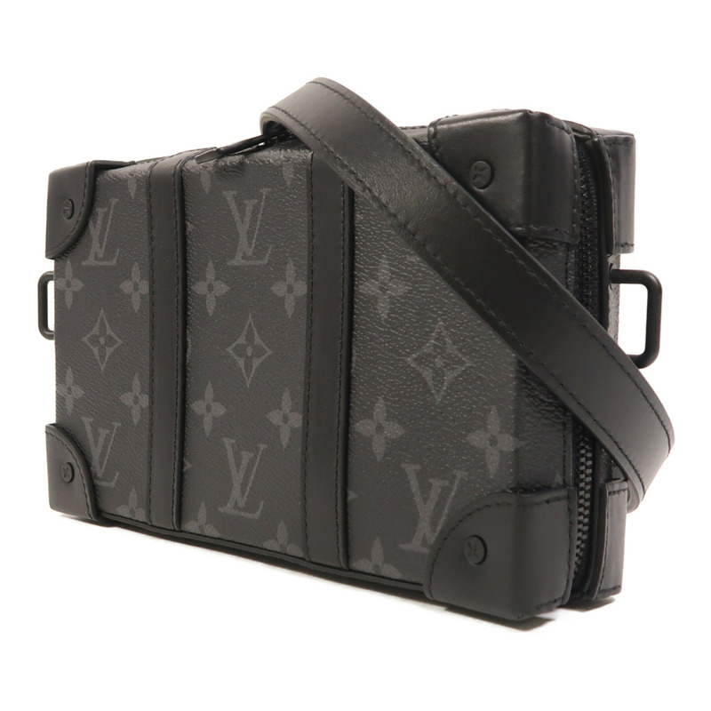 LOUIS VUITTON Monogram Eclipse Soft Trunk Wallet肩背袋-2