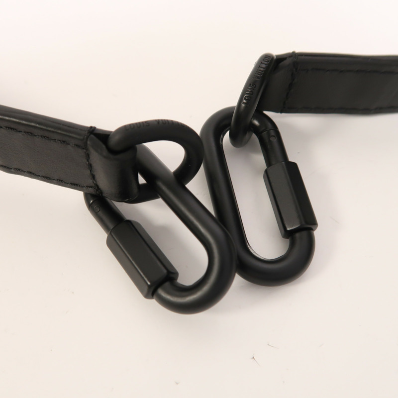 LOUIS VUITTON Monogram Eclipse Soft Trunk Wallet肩背袋-12