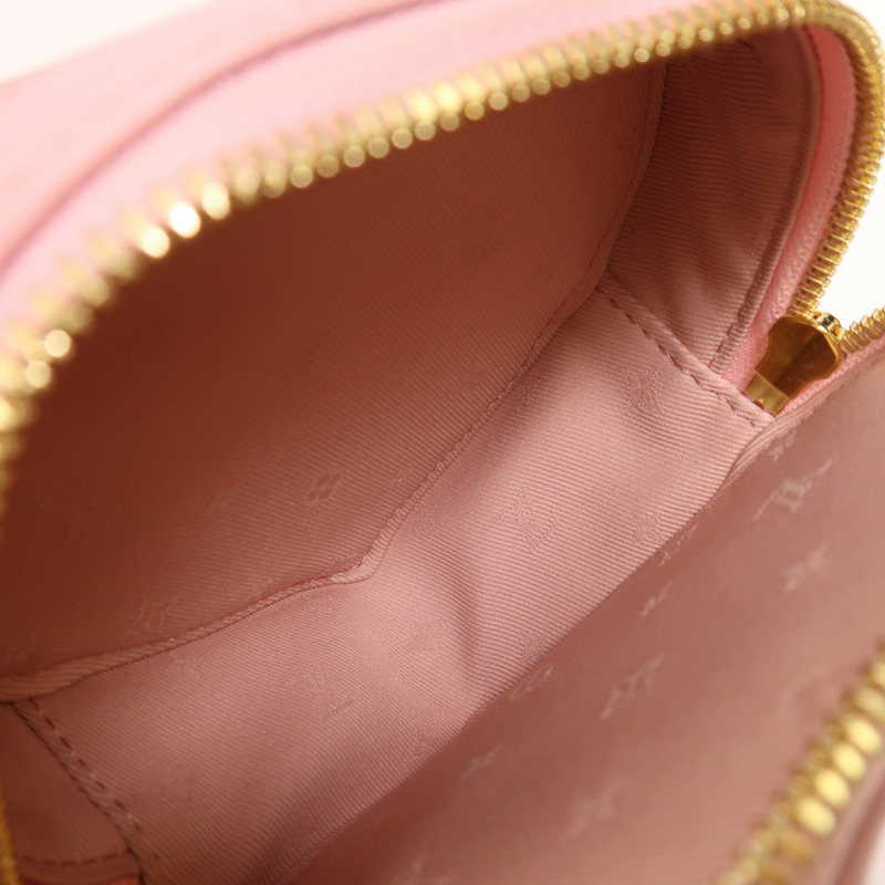 LOUIS VUITTON Bubblegram皮革Pop My Heart金扣鏈帶手挽肩背兩用袋-4