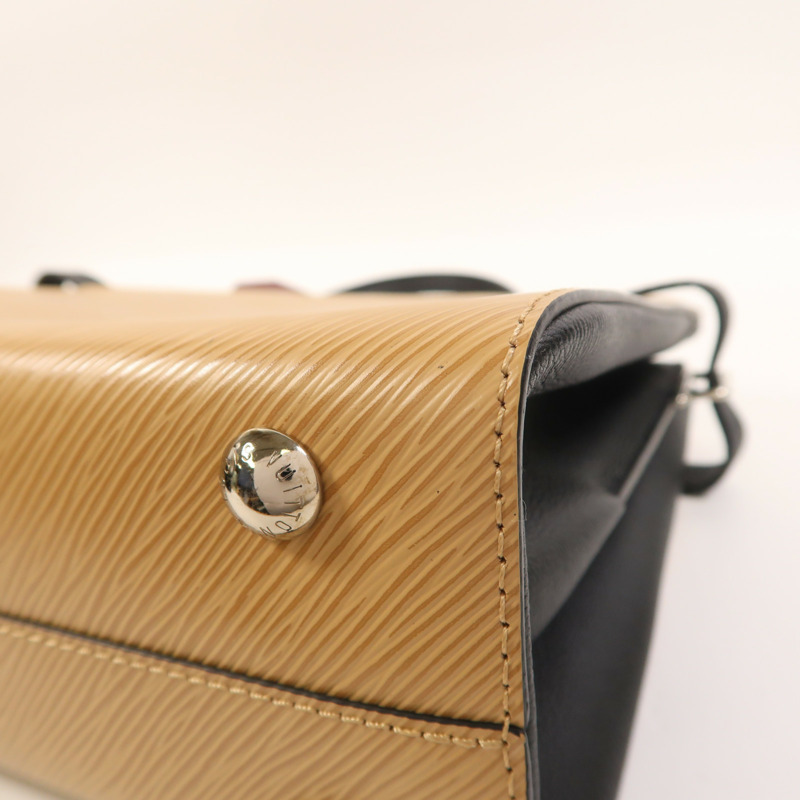 LOUIS VUITTON Epi Twist Tote銀扣手挽肩背兩用袋-11