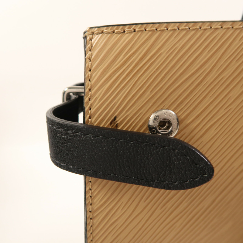 LOUIS VUITTON Epi Twist Tote銀扣手挽肩背兩用袋-17