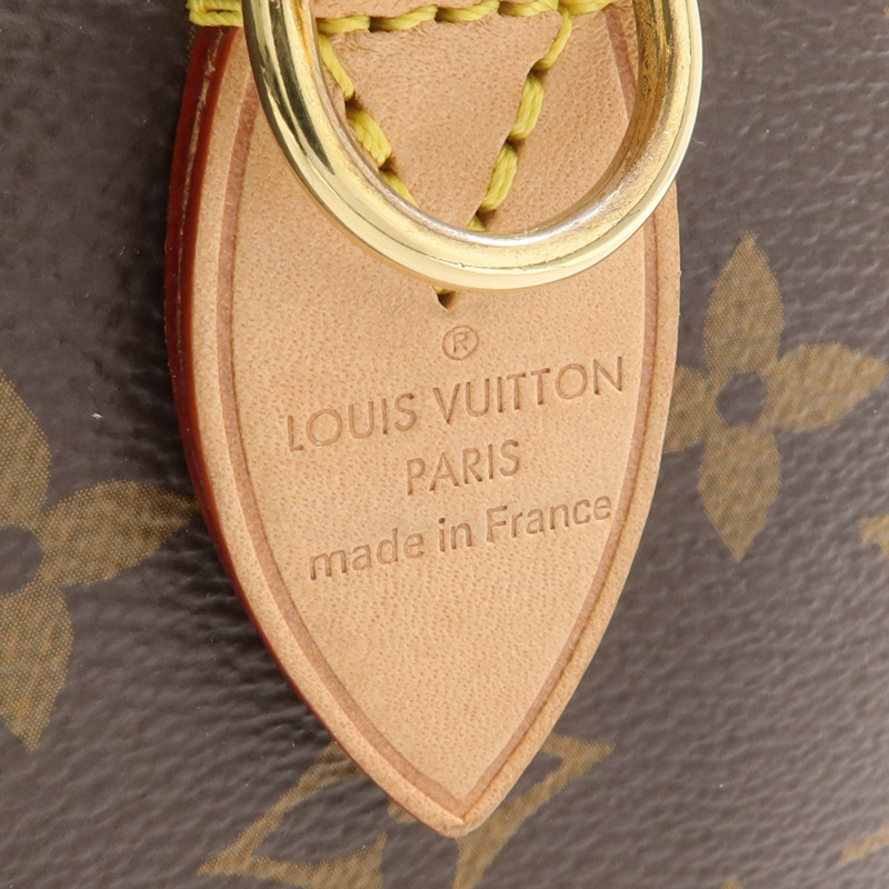 LOUIS VUITTON Monogram Speedy Bandouliere 20金扣手挽肩背兩用袋-5