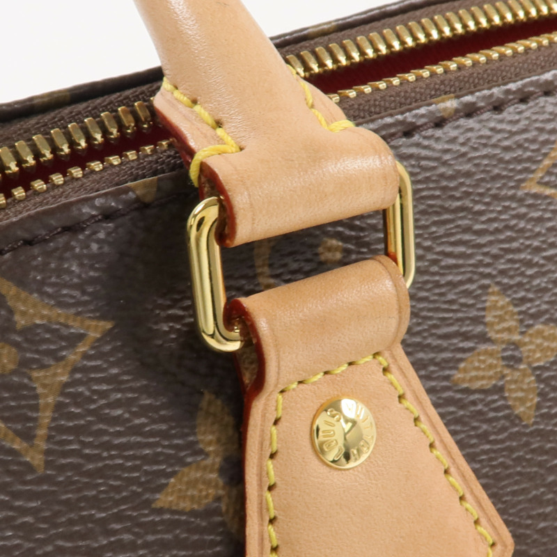 LOUIS VUITTON Monogram Speedy Bandouliere 20金扣手挽肩背兩用袋-9