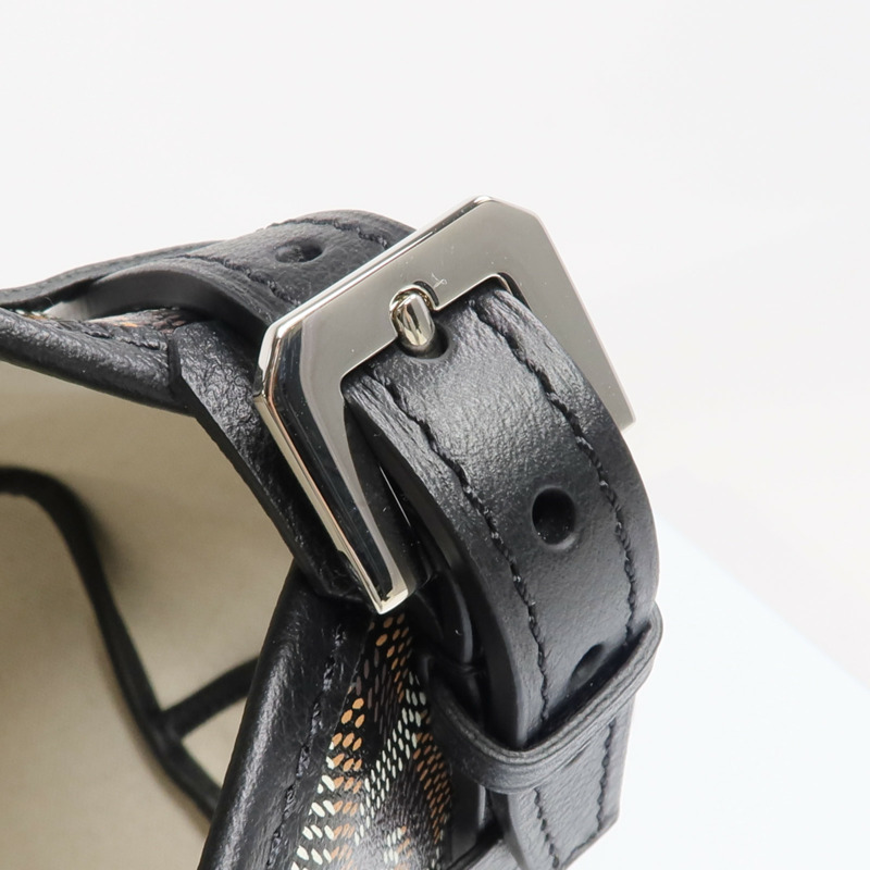 GOYARD 塗層帆布Chien Gris Bag銀扣肩背袋/手挽袋-14