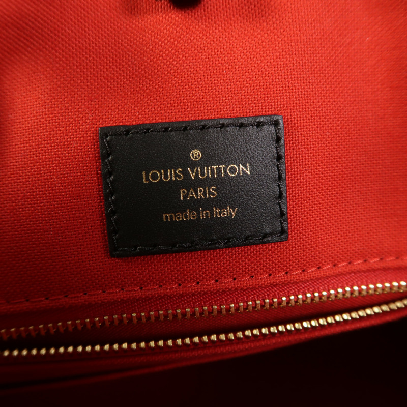 LOUIS VUITTON Monogram Reverse OnTheGo MM金扣手挽肩背兩用袋-5