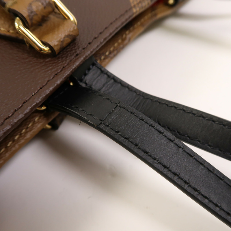 LOUIS VUITTON Monogram Reverse OnTheGo MM金扣手挽肩背兩用袋-12