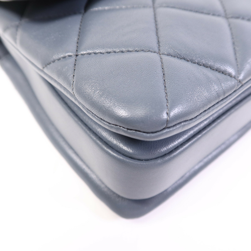 CHANEL 羊皮皮革Trendy CC金扣手挽肩背兩用袋-13