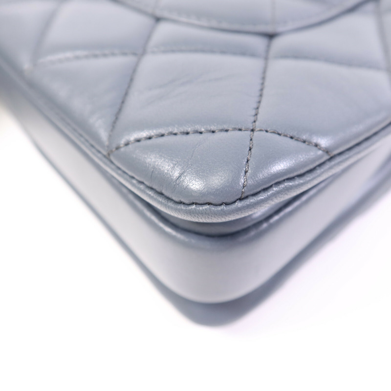 CHANEL 羊皮皮革Trendy CC金扣手挽肩背兩用袋-14