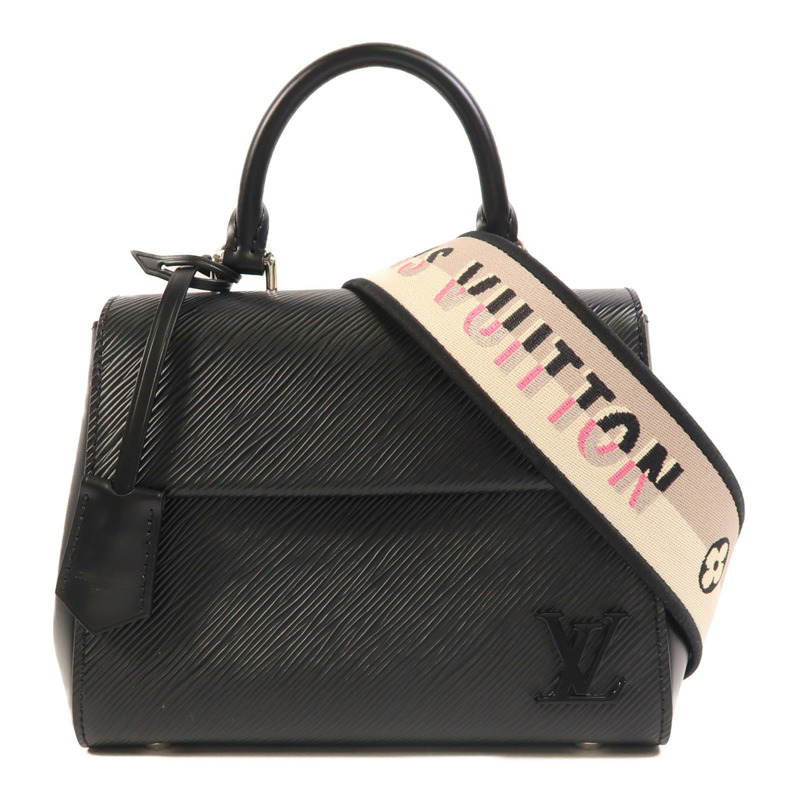 LOUIS VUITTON Epi Cluny Mini銀扣手挽肩背兩用袋-0