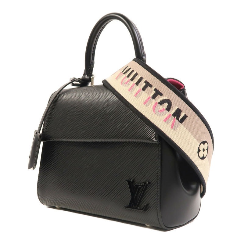 LOUIS VUITTON Epi Cluny Mini銀扣手挽肩背兩用袋-2
