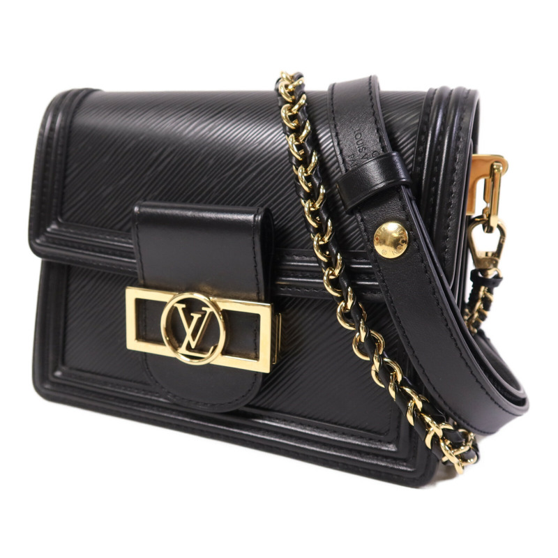 LOUIS VUITTON Epi Mini Dauphine 金扣肩背兩用袋-2