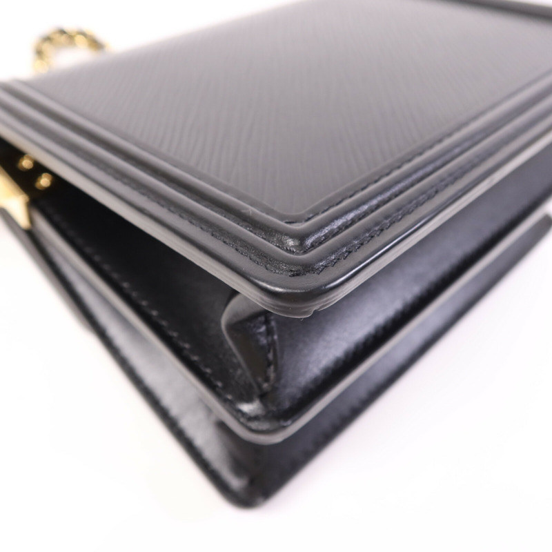 LOUIS VUITTON Epi Mini Dauphine 金扣肩背兩用袋-12