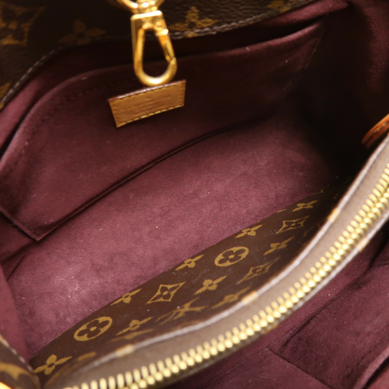 LOUIS VUITTON Monogram Montaigne BB金扣手挽肩背兩用袋-4