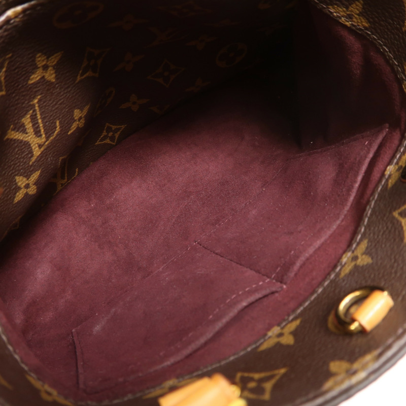 LOUIS VUITTON Monogram Montaigne BB金扣手挽肩背兩用袋-5