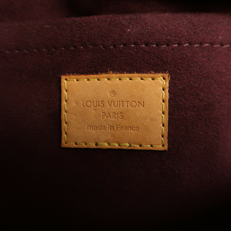 LOUIS VUITTON Monogram Montaigne BB金扣手挽肩背兩用袋-6