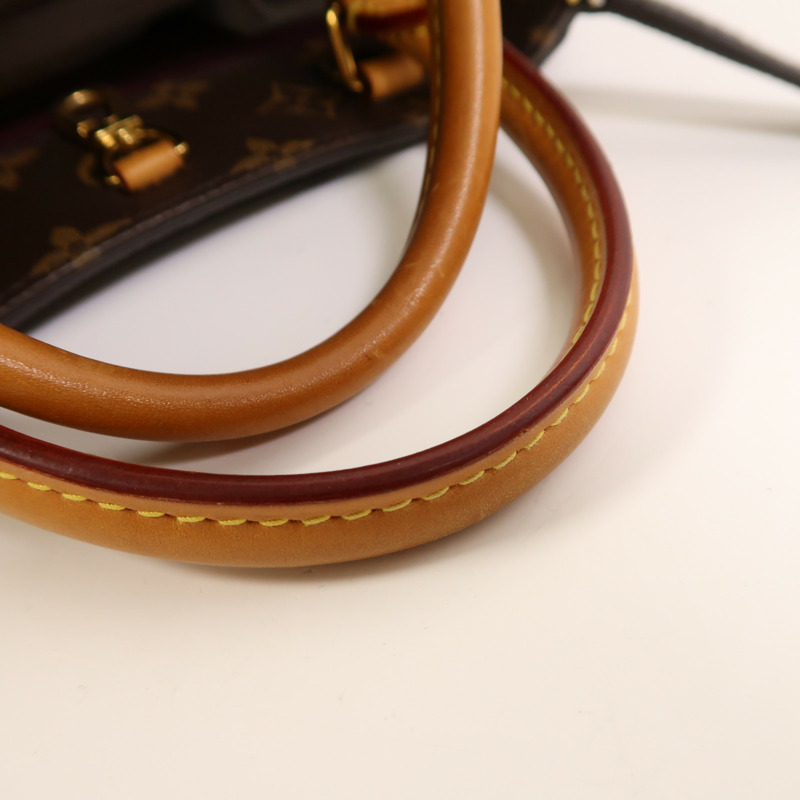 LOUIS VUITTON Monogram Montaigne BB金扣手挽肩背兩用袋-19