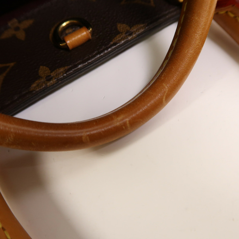 LOUIS VUITTON Monogram Montaigne BB金扣手挽肩背兩用袋-21