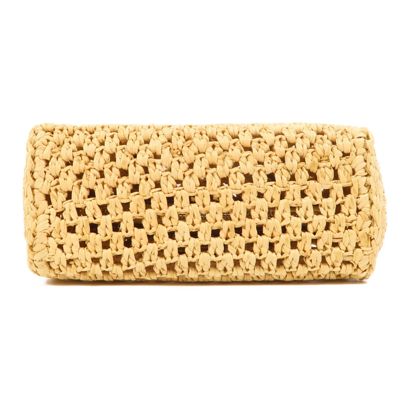 LOUIS VUITTON Raffia Nano Speedy金扣手挽肩背兩用袋-3