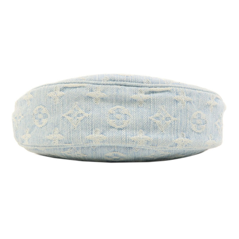 LOUIS VUITTON Monogram Denim Loop金扣手挽肩背兩用袋-3