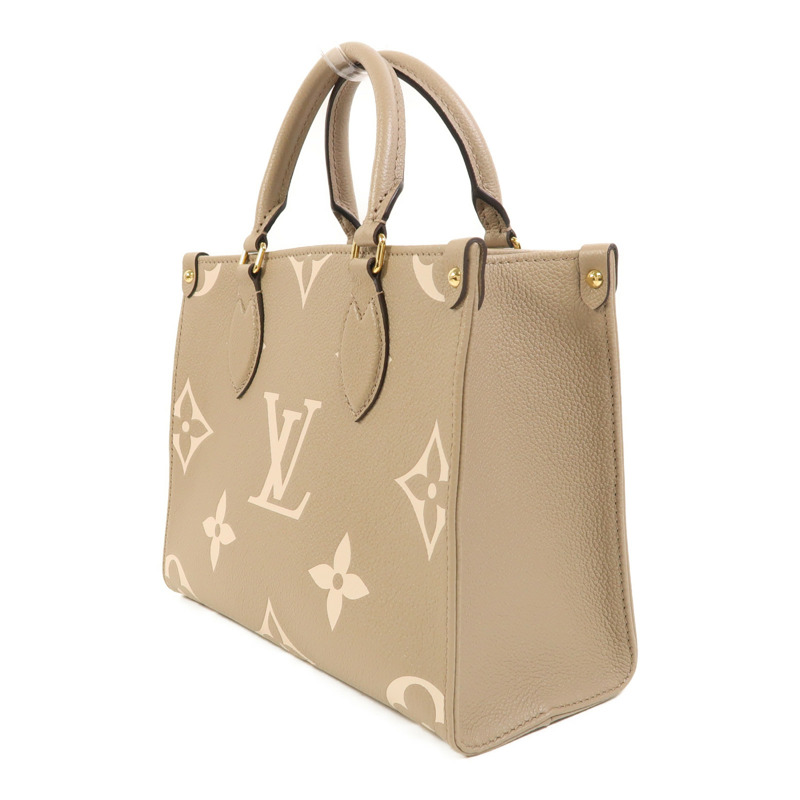 LOUIS VUITTON Monogram Empreinte OnTheGo PM金扣手挽袋-2