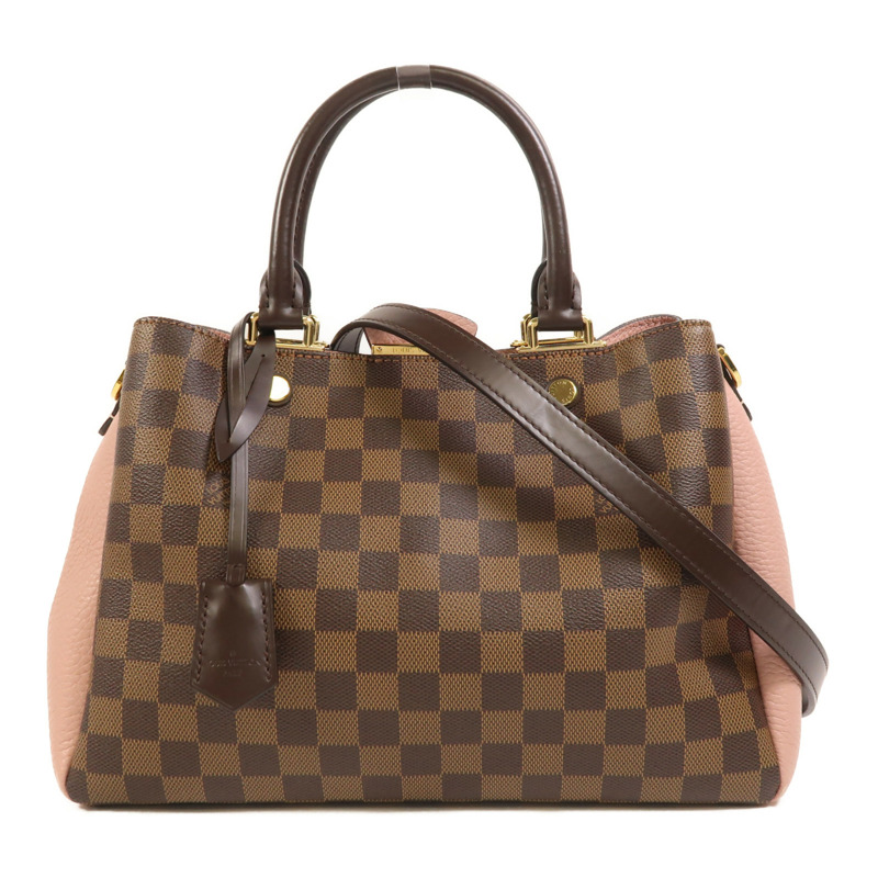 LOUIS VUITTON Damier Brittany金扣手挽肩背兩用袋-0