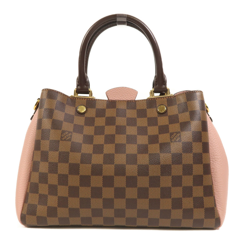 LOUIS VUITTON Damier Brittany金扣手挽肩背兩用袋-1