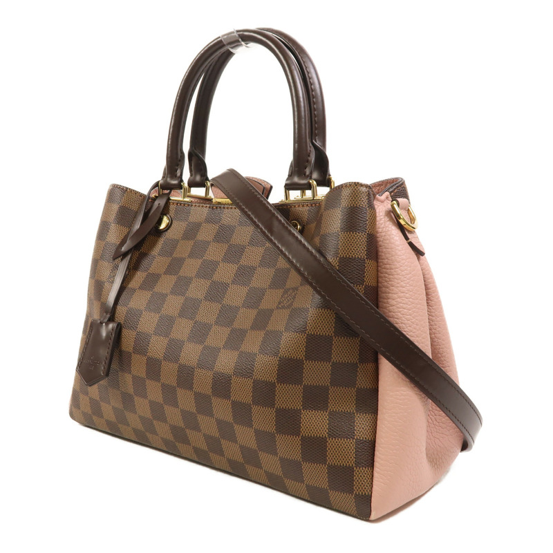 LOUIS VUITTON Damier Brittany金扣手挽肩背兩用袋-2