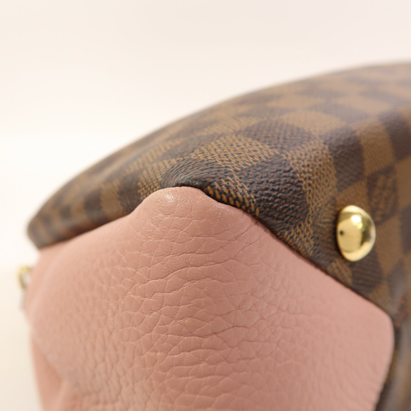 LOUIS VUITTON Damier Brittany金扣手挽肩背兩用袋-11