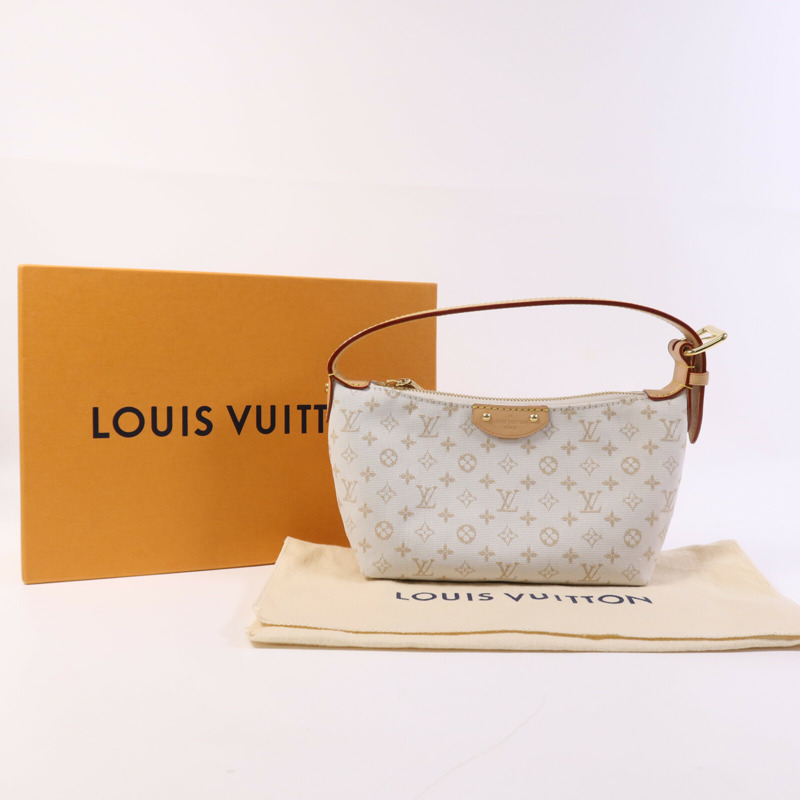 LOUIS VUITTON Monogram Mini Hills Pochette金扣手挽袋-8