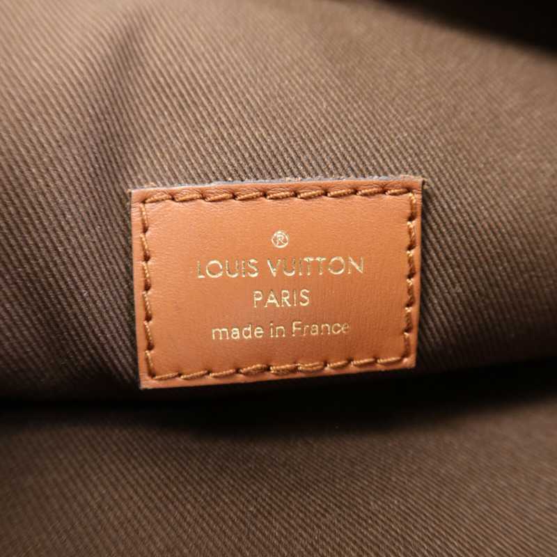 LOUIS VUITTON Monogram/Monogram Reverse Loop Hobo金扣手挽肩背兩用袋-5