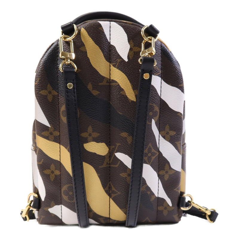 LOUIS VUITTON Monogram Palm Springs BackPack金扣背包-1