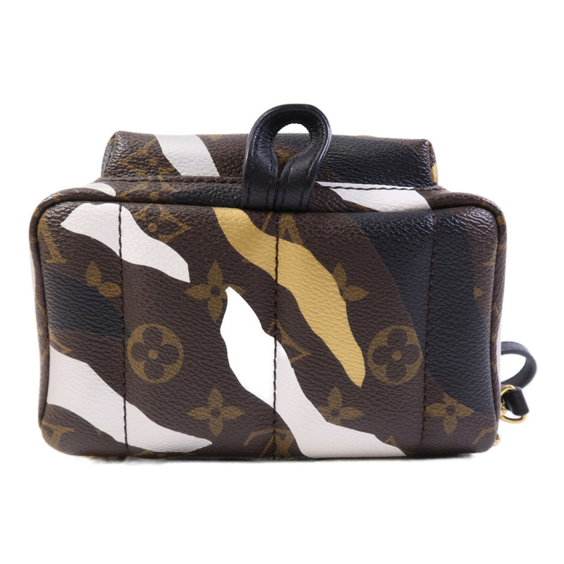 LOUIS VUITTON Monogram Palm Springs BackPack金扣背包-3