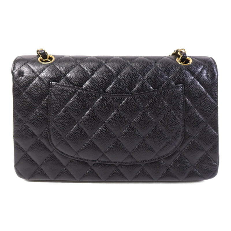 CHANEL 牛皮皮革Classic 25金扣鏈帶肩背袋-1